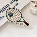 Funny Tennis Racket Sports Style Hair Clip 6W6HCP1654
