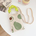 Cute Cartoon Print Knit Crossbody - DippedShop Wholesale - #7923
