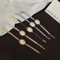 Minimalist Oval Quartz Watch - DippedShop Wholesale - #0243