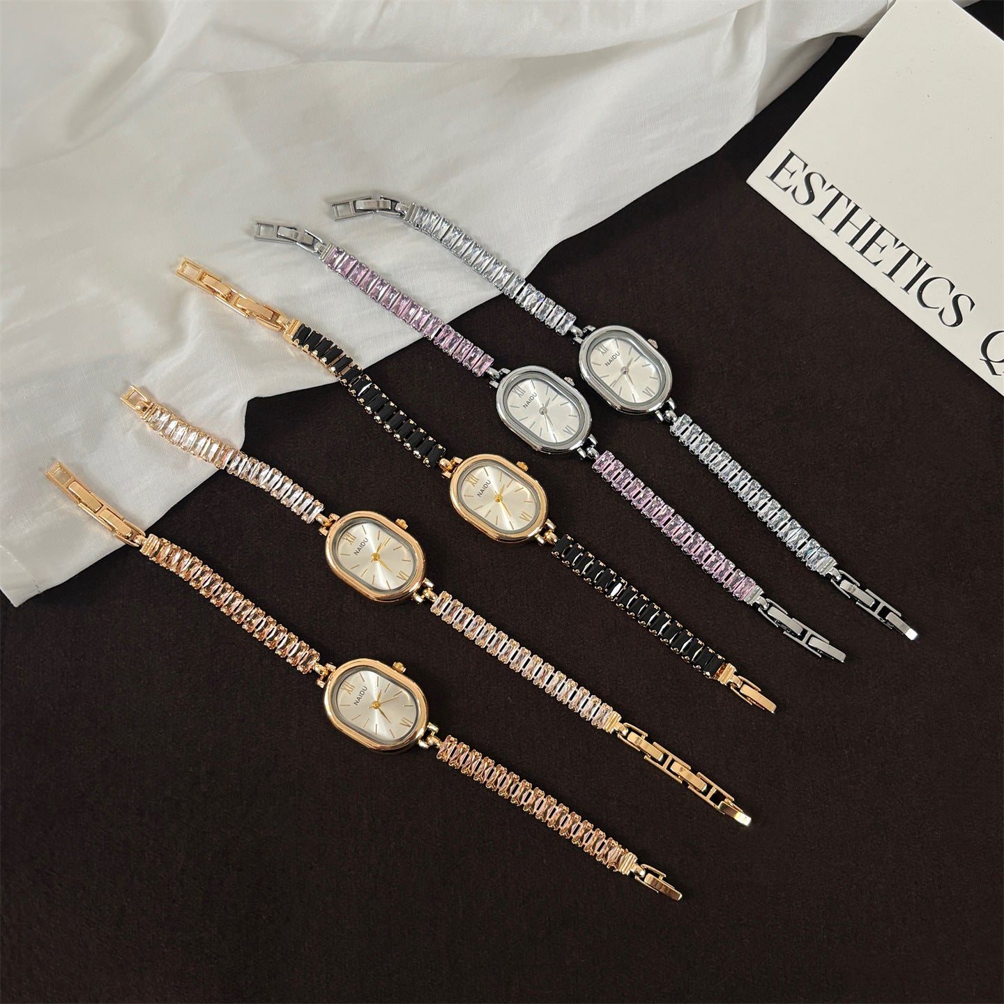 Minimalist Oval Quartz Watch - DippedShop Wholesale - #0243