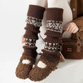 Fair Isle Leg Warmers - DippedShop Wholesale - #4067