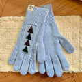 Jacquard Knit Finger Gloves - DippedShop Wholesale - #9523