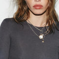 Multi-Layer Heart Pendant Necklace - DippedShop Wholesale - #7315