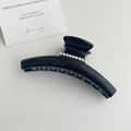 Eleagnt Pearl Large Acetate Hair Claw MK2PPIM6W6HCP1263