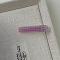 Plaid Heart Hair Clip - DippedShop Wholesale - #8371