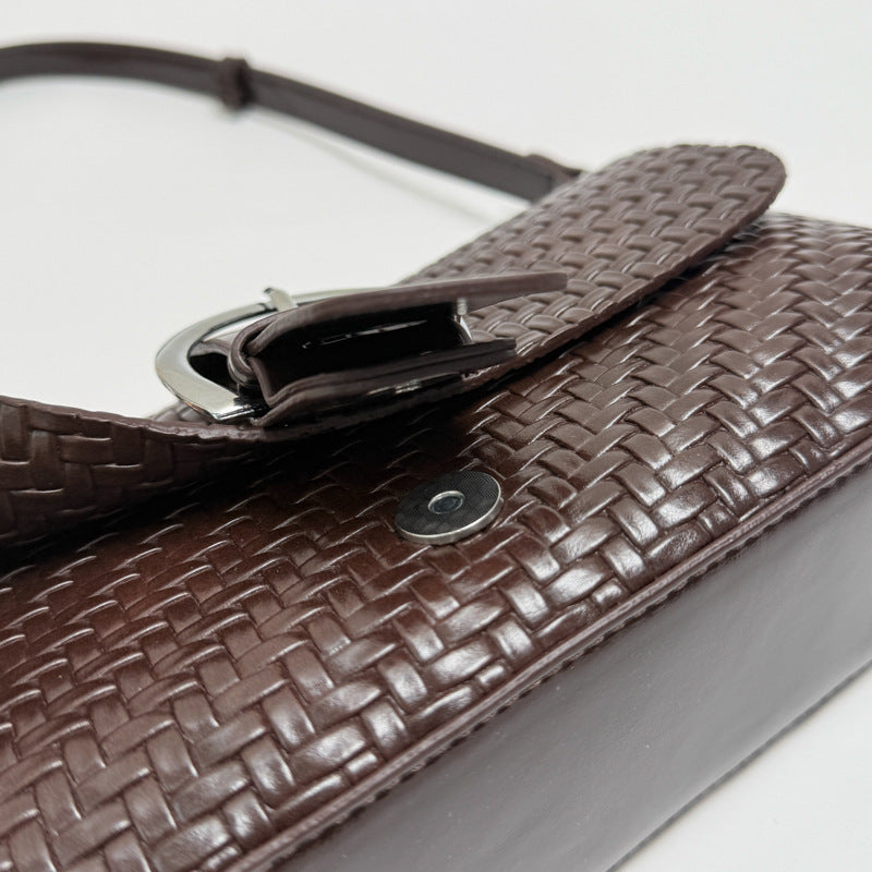 French Style Woven Underarm Shoulder Bag 6W10BBG1894