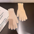 Faux Fur Touchscreen Gloves - DippedShop Wholesale - #3331