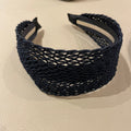 Minimalist Hand Woven Hollow Wide Headband MK2SPM6W6HBD25