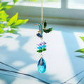 Colorful Hummingbird Crystal Window Hanging Suncatcher 6H7HLS188