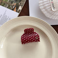 Stylish Polka Dots Strong Hold Hair Claw 6W6HCP1617
