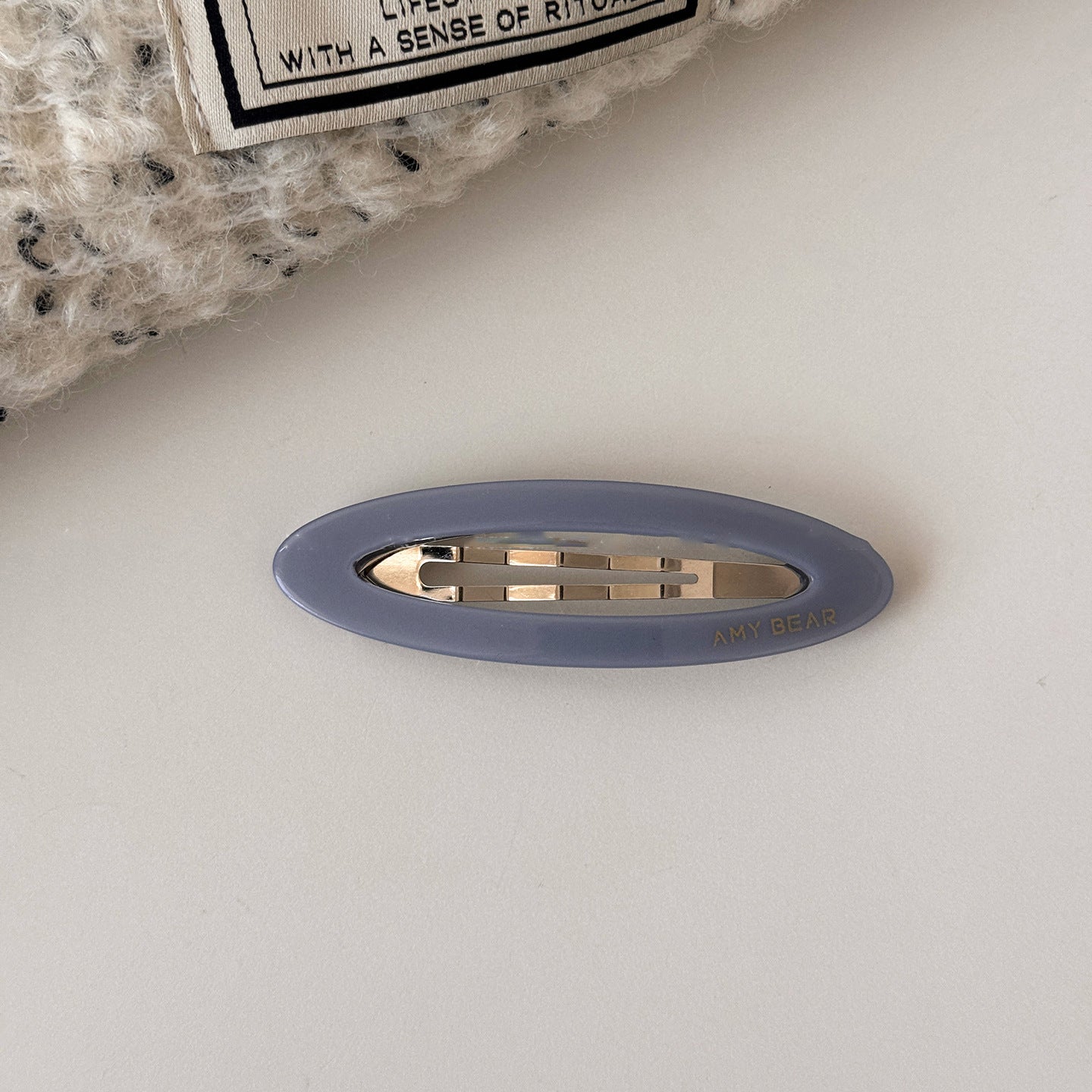 Minimalist Oval Hair Clip - DippedShop Wholesale - #1507