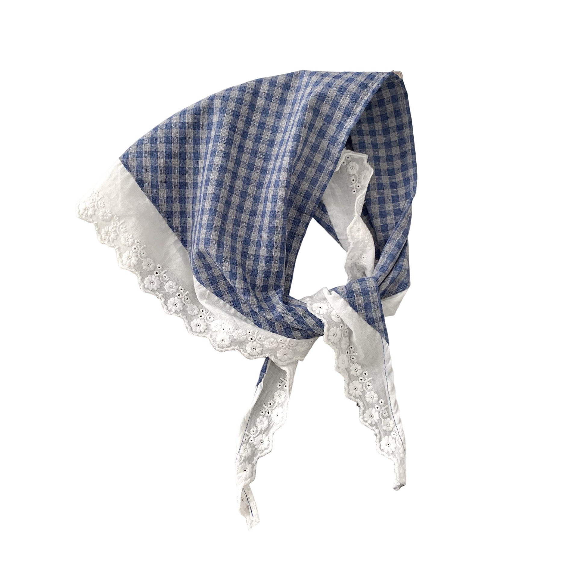 Lace Patchwork Headscarf - DippedShop Wholesale - #0147