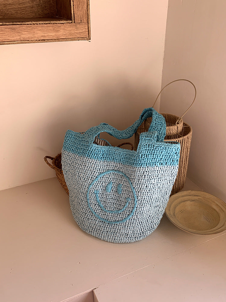 Handmade Crochet Tote Bag - DippedShop Wholesale - #4563