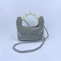 Handmade Pearl Beaded Evening Purse - DippedShop Wholesale - #9923