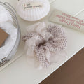Oversized Polka Dot Mesh Layered Scrunchies MK2BW6W6HSR01