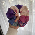Floral Elastic Hair Scrunchie - DippedShop Wholesale - #3763