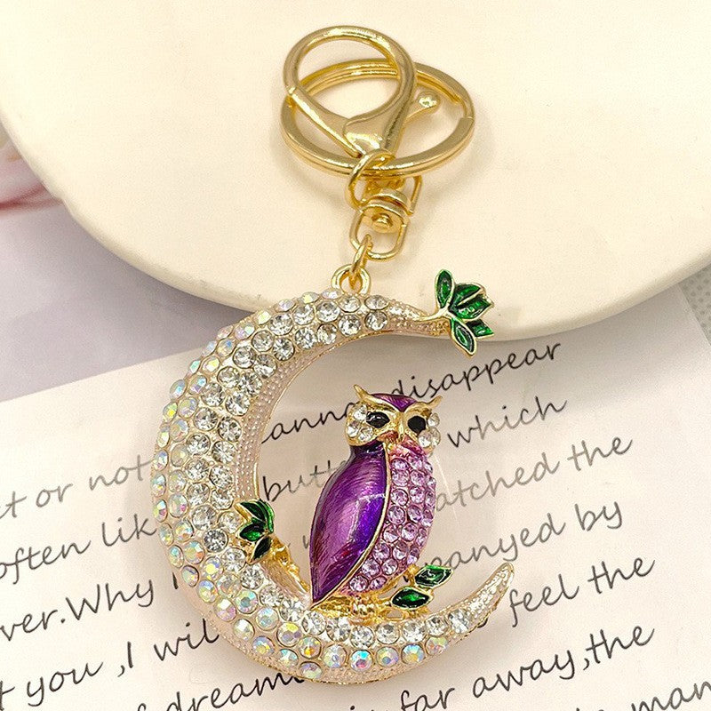 Owl Pendant Bag Charm - DippedShop Wholesale - #7187