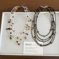 Gemstone Beaded Necklace - DippedShop Wholesale - #7139