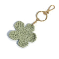 Minimalist Handmade Raffia Flower Keychain Bag Charm MK2ZCAS6W10BBC51