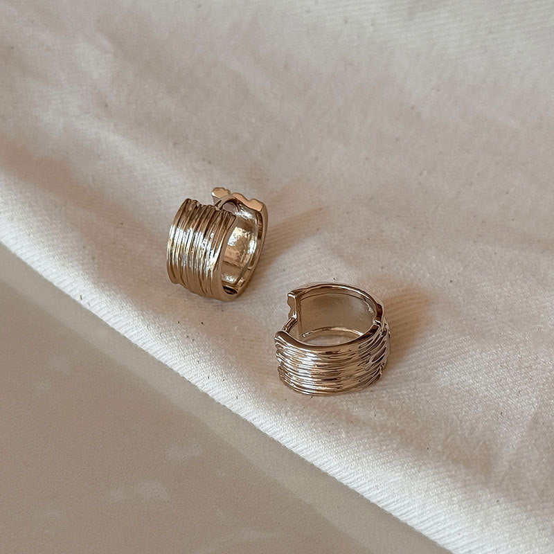 Trendy Geometric Circle Hoop Earrings 6W6JER592