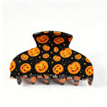 Quirky Halloween Ghost Pumpkin Hair Claw 6W6HCP1324