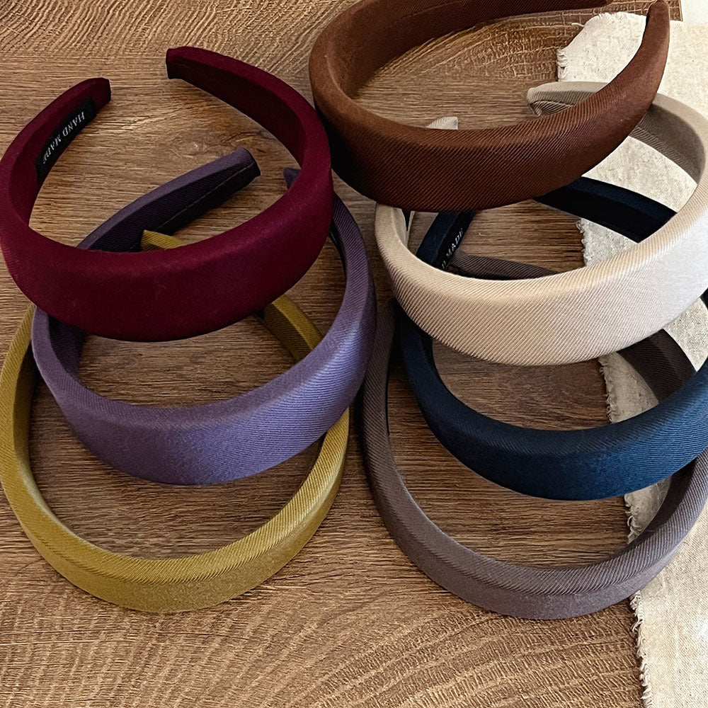 Soft Padded Wide Headband - DippedShop Wholesale - #8515