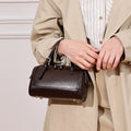 Vintage Glossy Leather Mini Barrel - DippedShop Wholesale - #3363