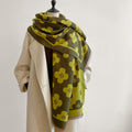 Floral Thermal Shawl Scarf - DippedShop Wholesale - #2547