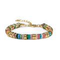 Boho Style Natural Stone Beaded Bracelet 6W6JBR510