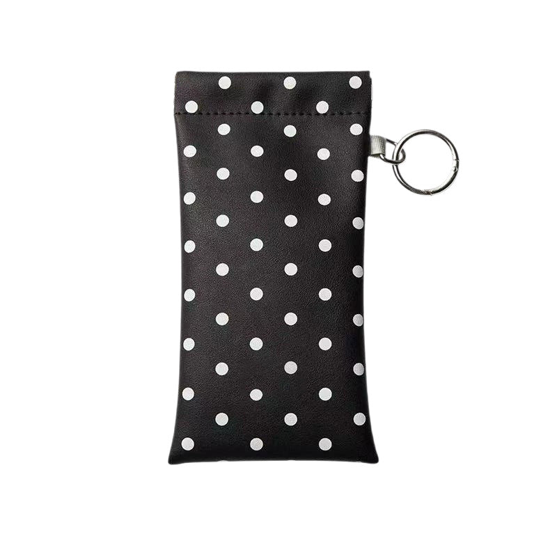 Retro Polka Dots Sunglasses Case - DippedShop Wholesale - #3027