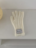 Cable Knit Touch Screen Gloves - DippedShop Wholesale - #4931