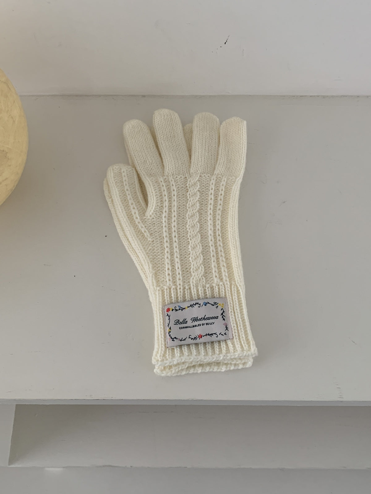 Cable Knit Touch Screen Gloves - DippedShop Wholesale - #4931