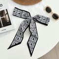 Floral Silk Headscarf with Waist Belt - DippedShop Wholesale - #6691