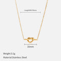 Chic Gold Plated Moon Pendant Choker Necklace 6W6JNC629