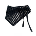 Trendy Solic Color Lace Hollow Triganle Hip Scarf 6W1SL16