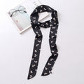 Retro Leopard Print Silk Scarf 6W6NSI218