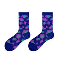 Houndstooth Crew Socks - DippedShop Wholesale - #0851