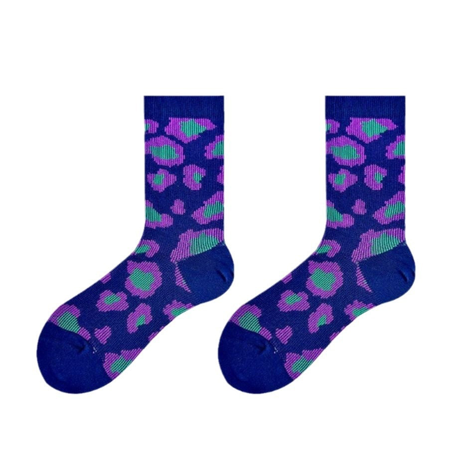 Houndstooth Crew Socks - DippedShop Wholesale - #0851