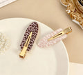 Leopard Print Hair Clip - DippedShop Wholesale - #0819