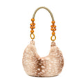 Trendy Soft Plush Deer Print Shoulder Bag 6W10BBG2373