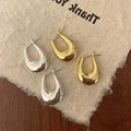 Teardrop Huggie Hoop Earrings - DippedShop Wholesale - #7091