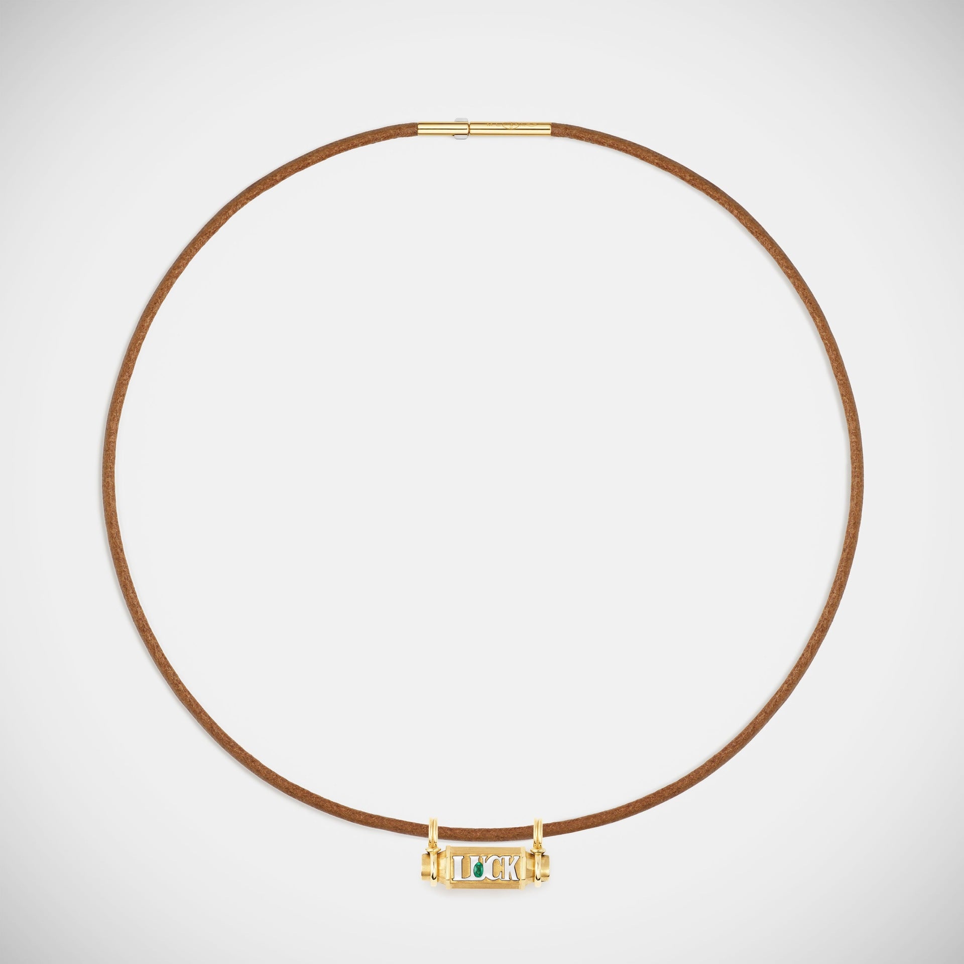 Trendy Gold Plated Pendant Choker Necklace 6W6JNC377L