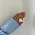 Chunky Sea Conch Statement Ban - DippedShop Wholesale - #9795