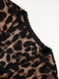 Leopard Print Button Blouse - DippedShop Wholesale - #5971