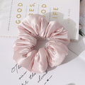 Minimalist Solid Color Puff Hair Scrunchies 6W6HSR331