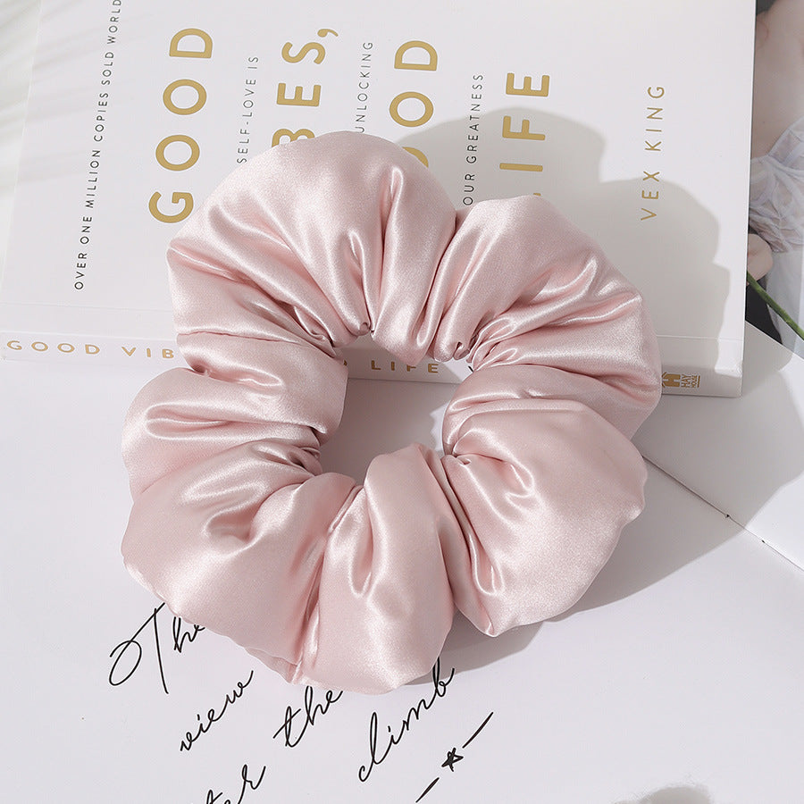 Minimalist Solid Color Puff Hair Scrunchies 6W6HSR331