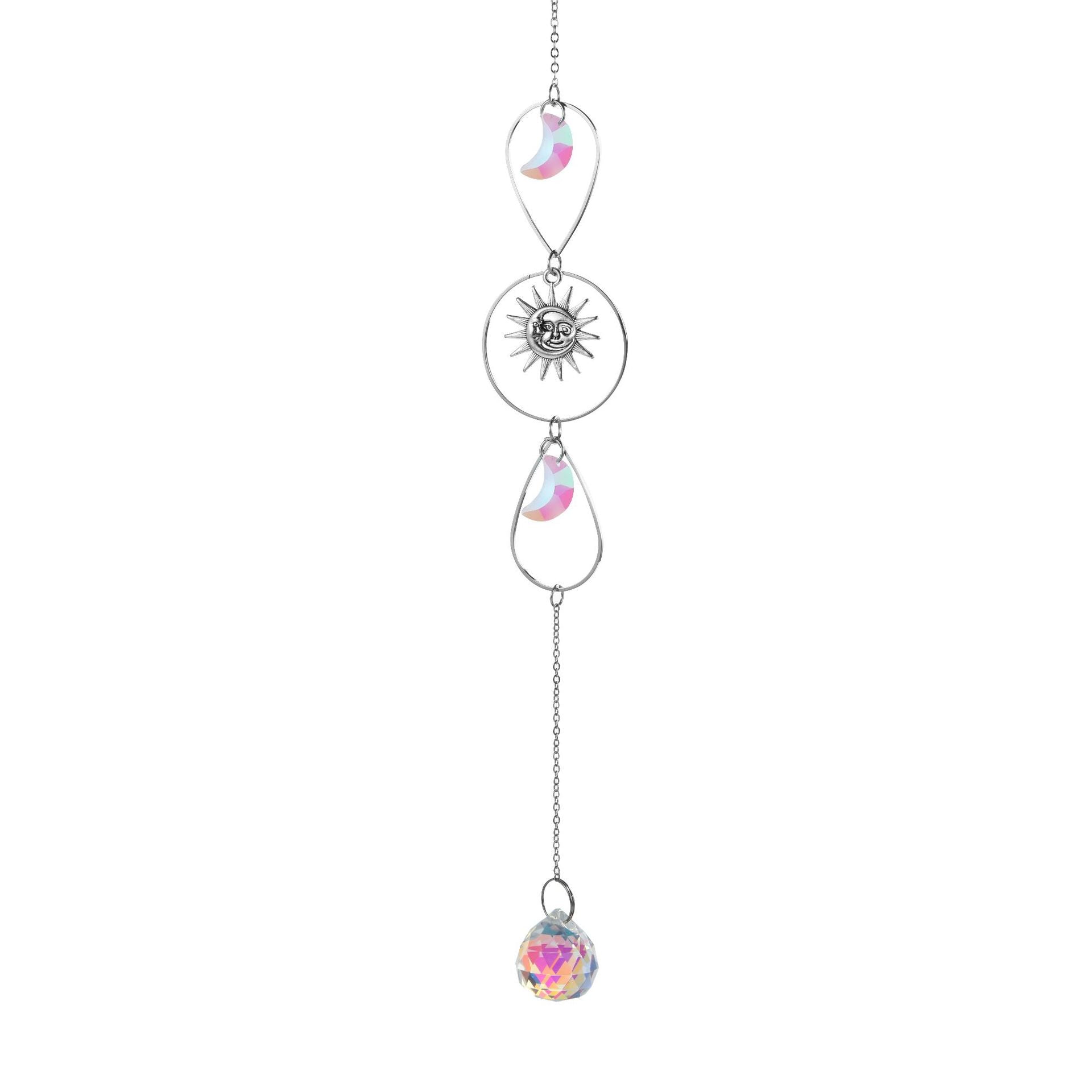 Moon Crystal Suncatcher - DippedShop Wholesale - #0035