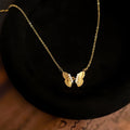 Butterfly CZ Choker Necklace - DippedShop Wholesale - #0979