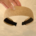 Boho Woven Wide Headband - DippedShop Wholesale - #7075