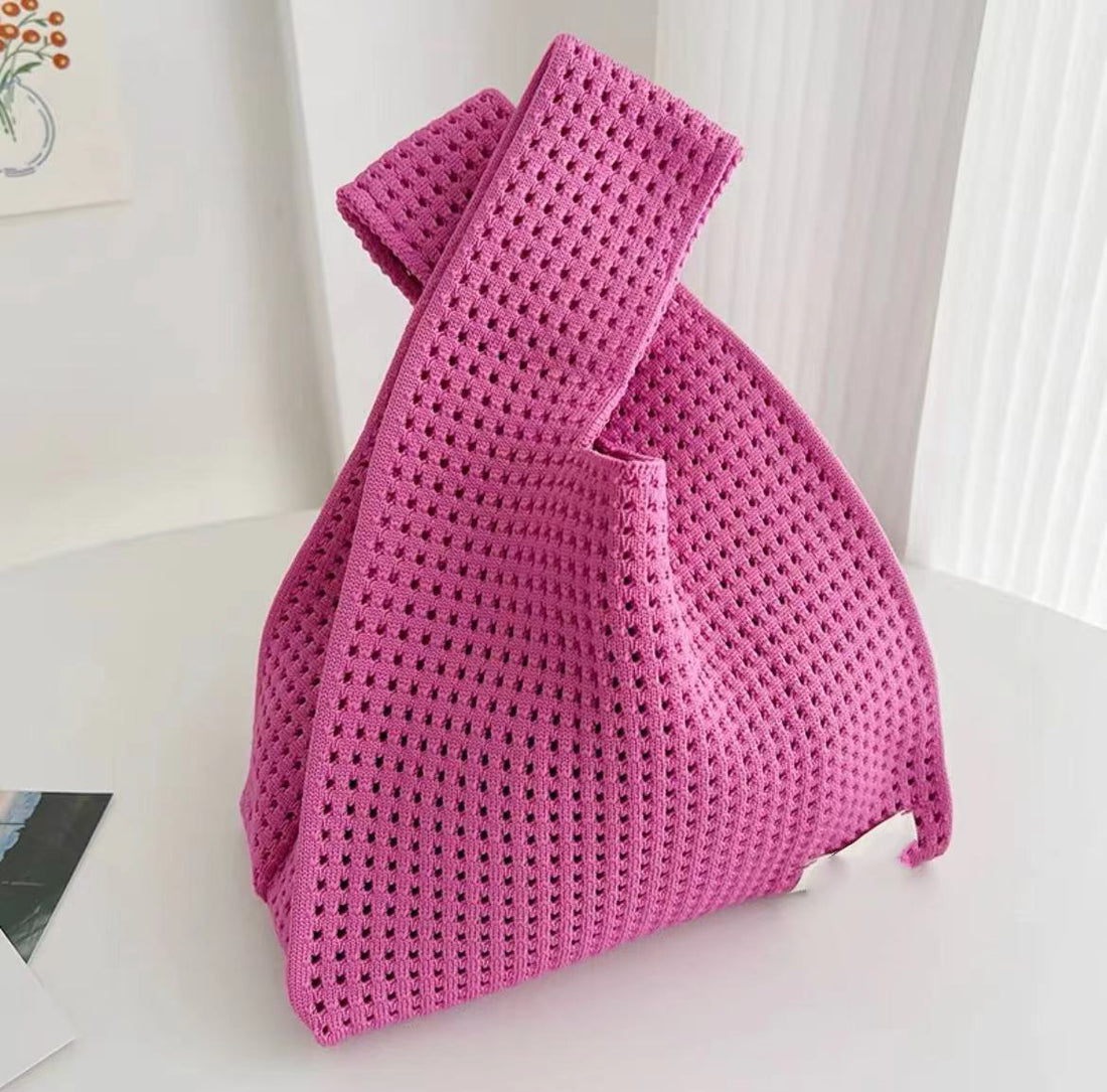 Hollow Knit Handbag - DippedShop Wholesale - #0611